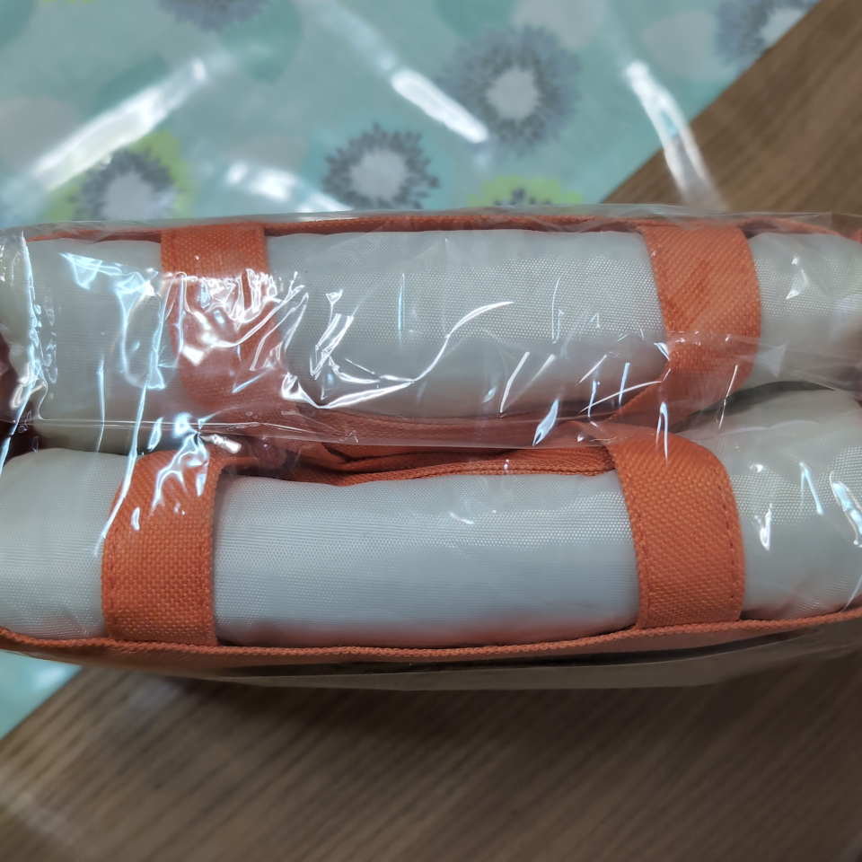 変身保温冷レジ用バッグ オレンジの写真2枚目