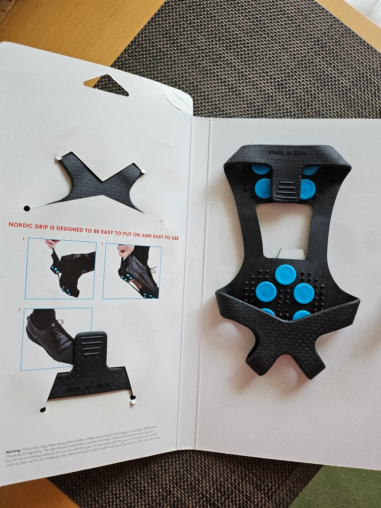 ノルディックグリップ 靴用滑り止めの写真2枚目