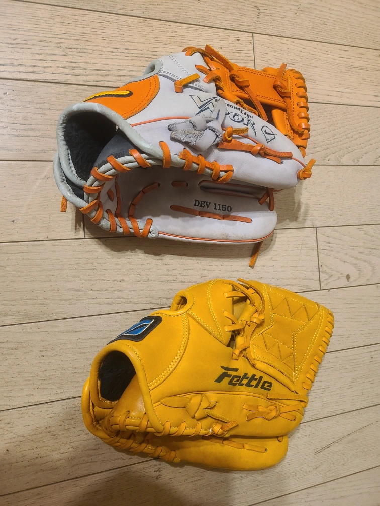 ナイキ, レトル 野球グローブ 2点セット