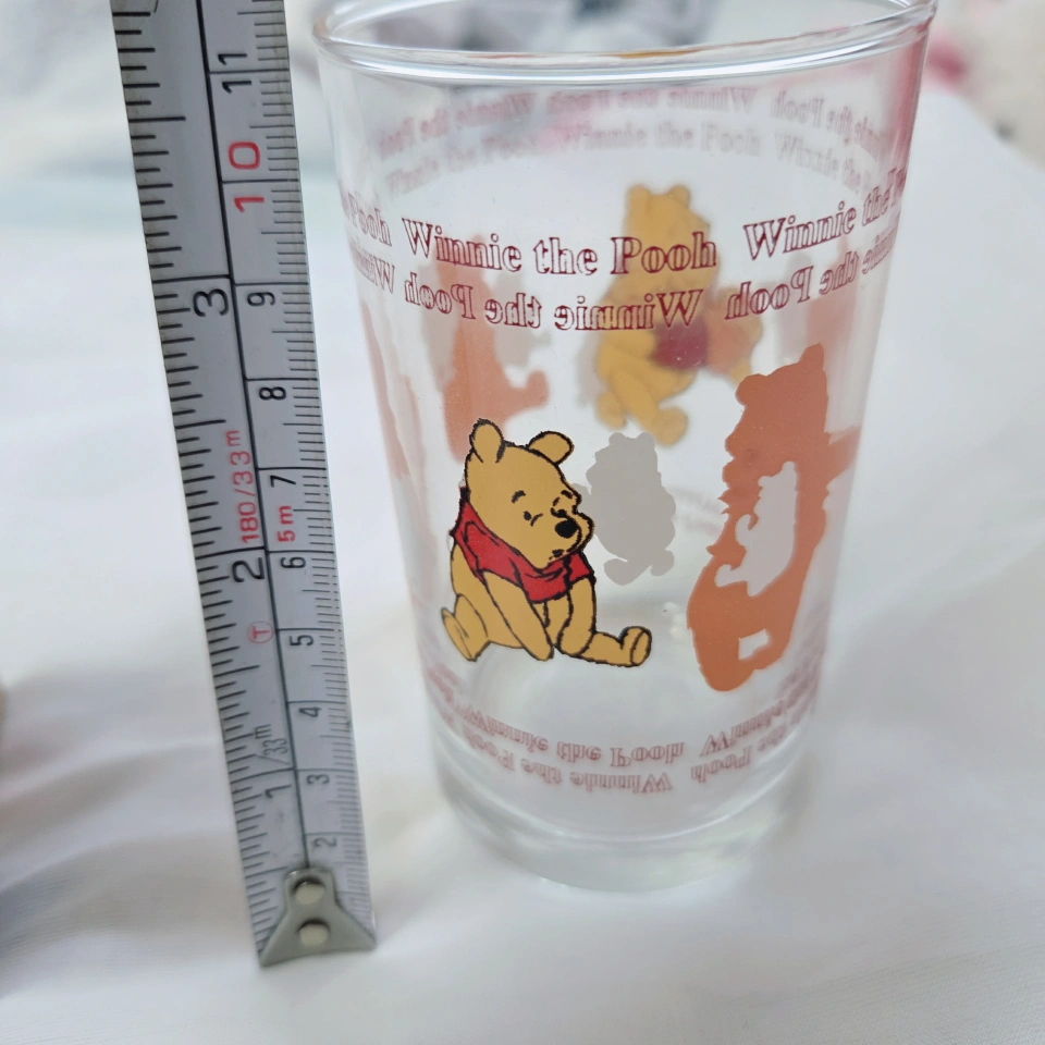 ディズニー くまのプーさん グラス レトロ ヴィンテージの写真4枚目