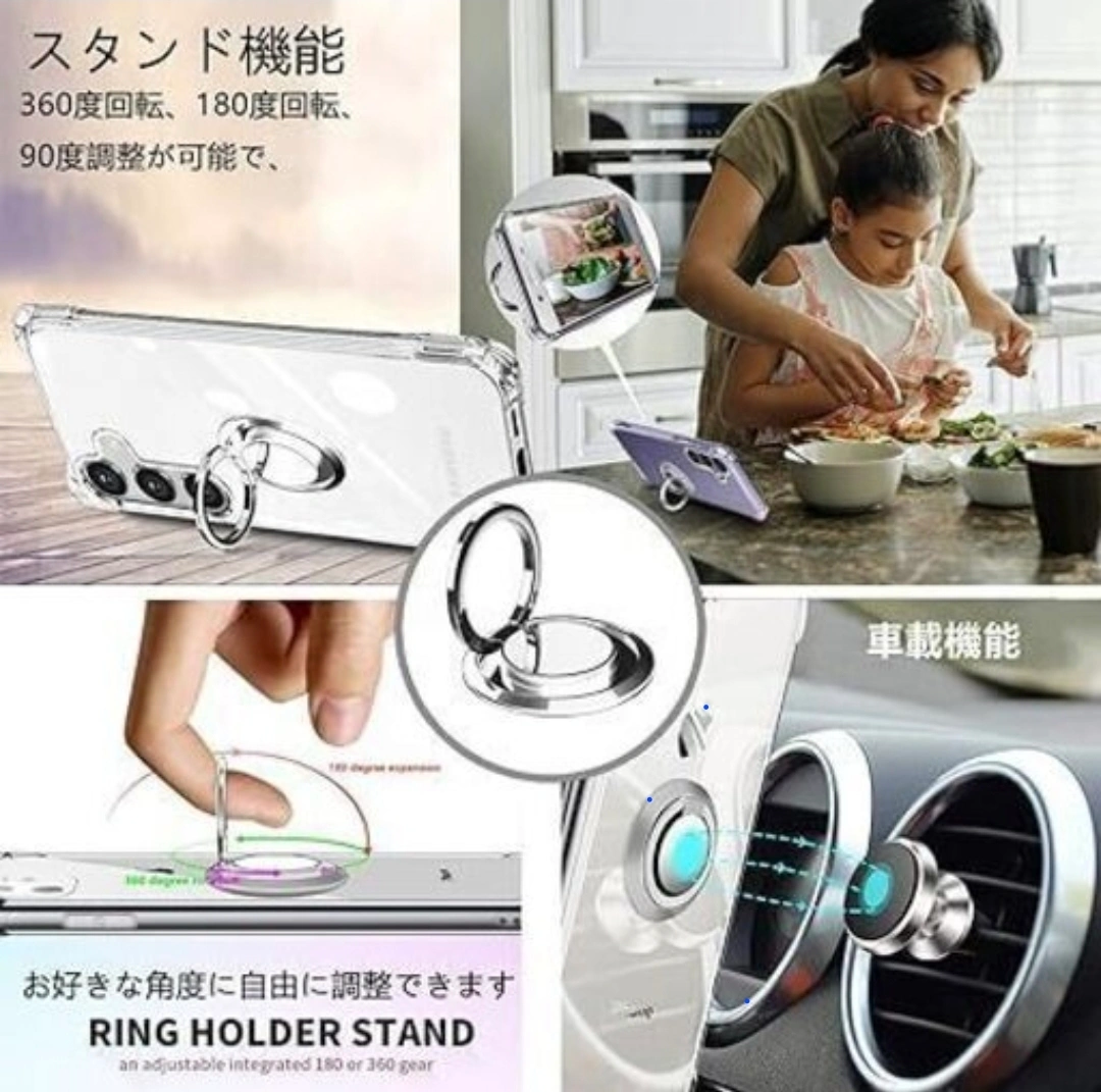 【新品未使用】Galaxy S24 スマホケース クリア ショルダーの写真3枚目