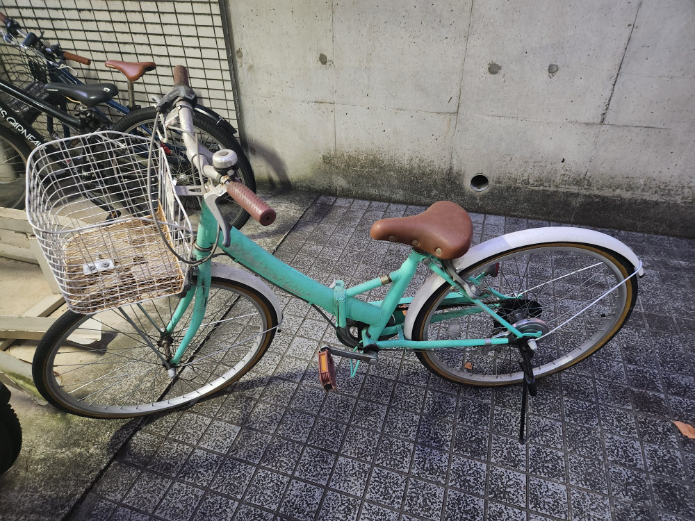 子ども用　自転車 シティサイクル ミントグリーン