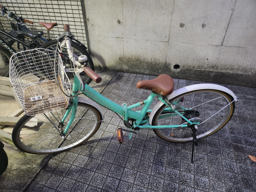 子ども用 自転車 シティサイクル ミントグリーン