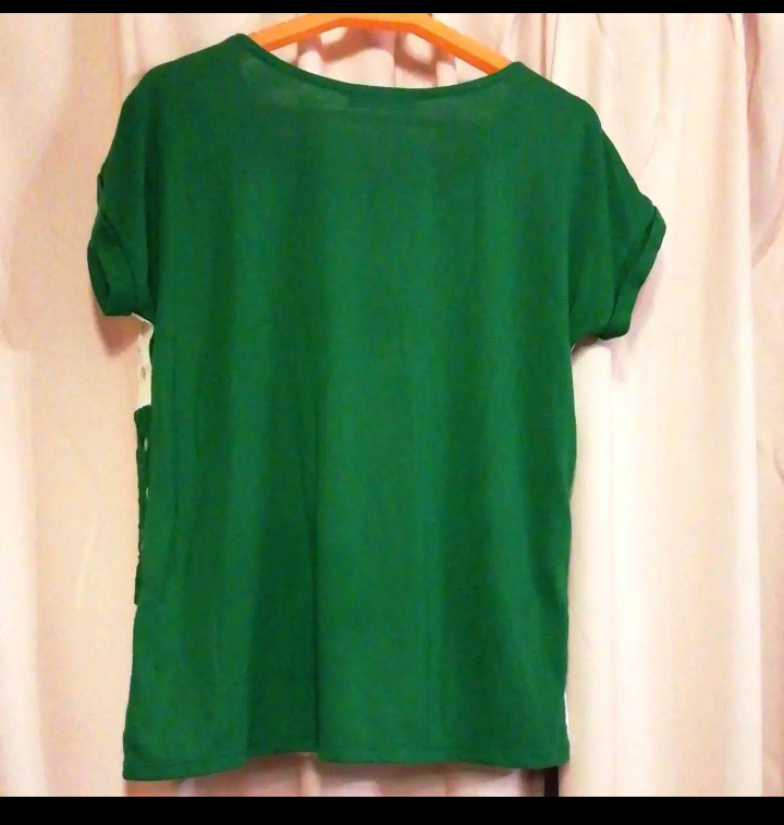 レデュアル Tシャツ Mサイズ グリーンの写真4枚目