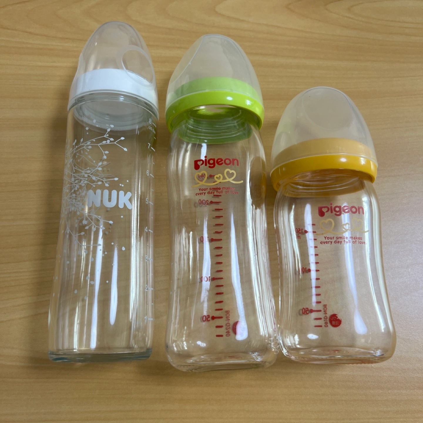ヌーク、ピジョン 哺乳瓶 セット