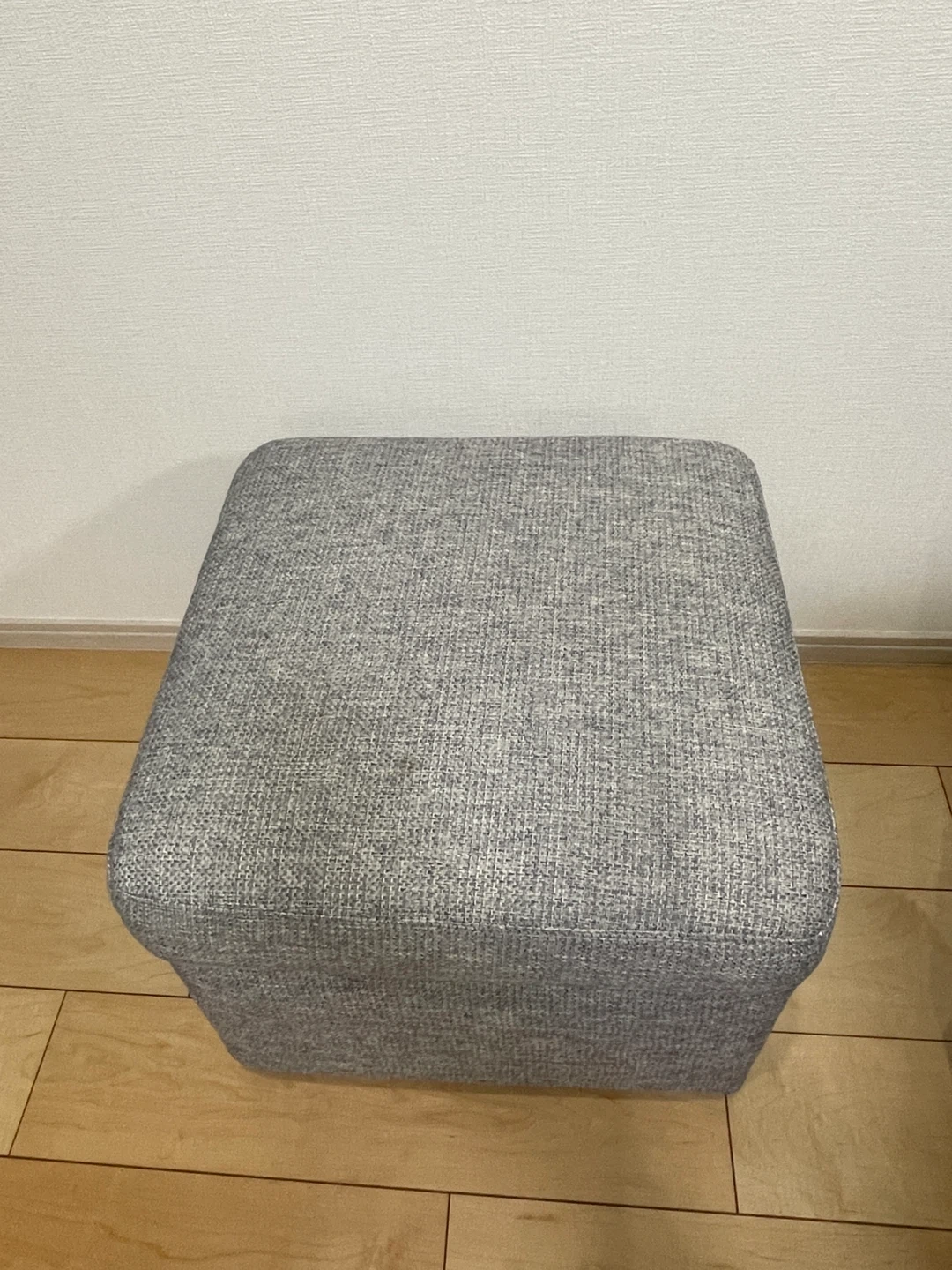 オットマン 4個セット グレーの写真3枚目