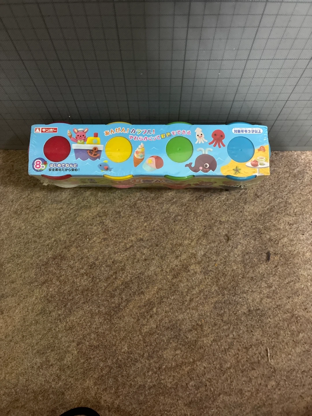 小麦粉粘土 こむぎんちょ ねんど 8色の写真2枚目