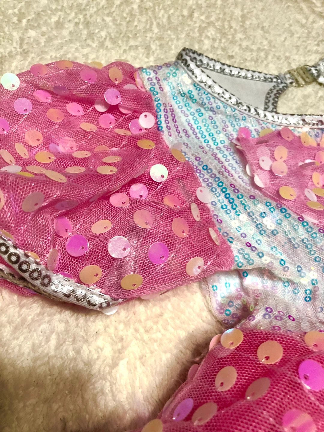 ✨🌟キッズドレス ピンク スパンコール🌟✨の写真5枚目