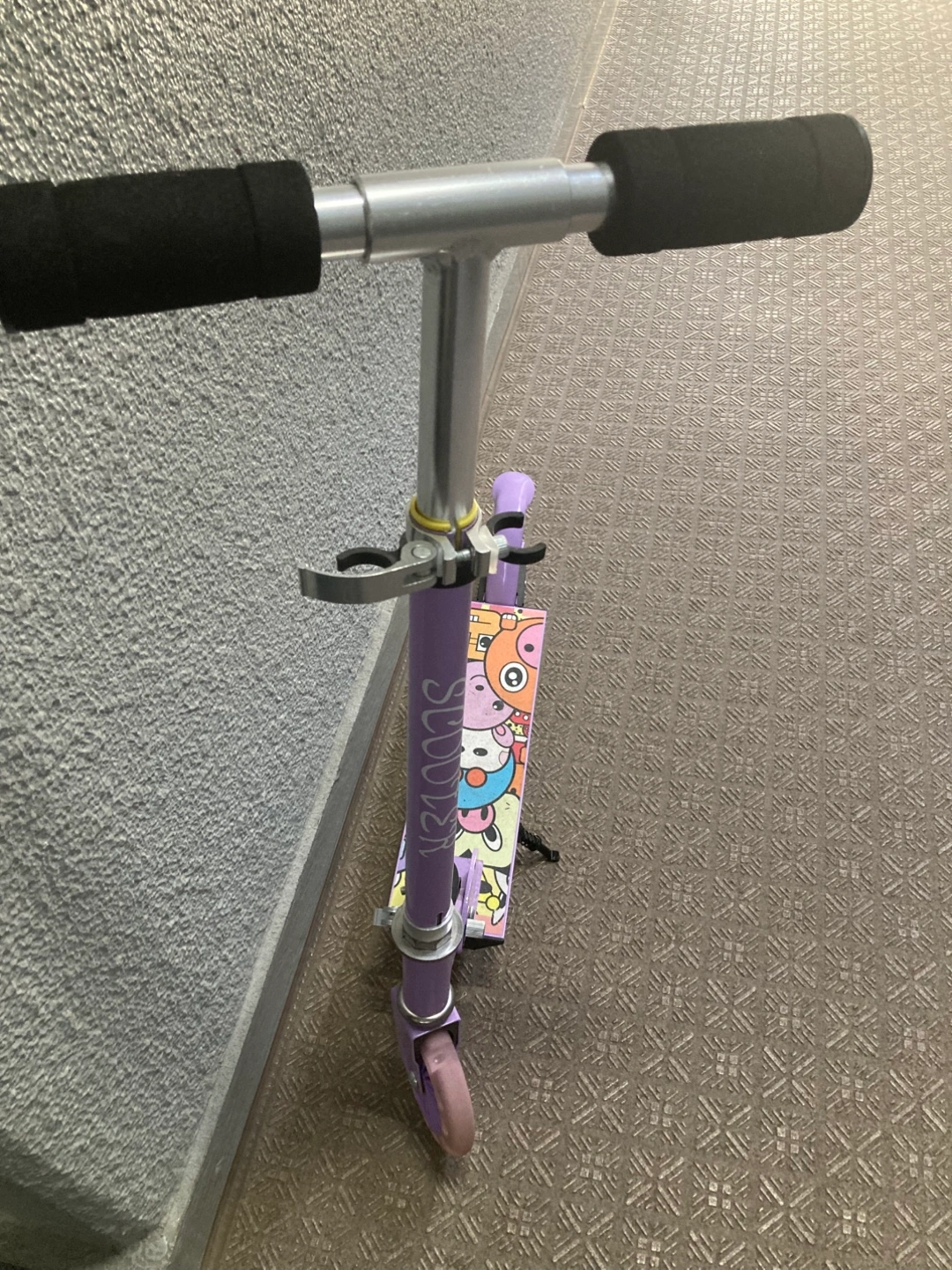 スクーター 子供用 パープルの写真2枚目