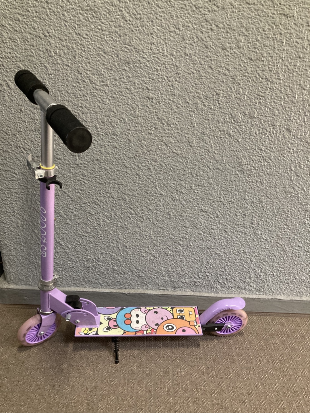 スクーター　子供用　パープル