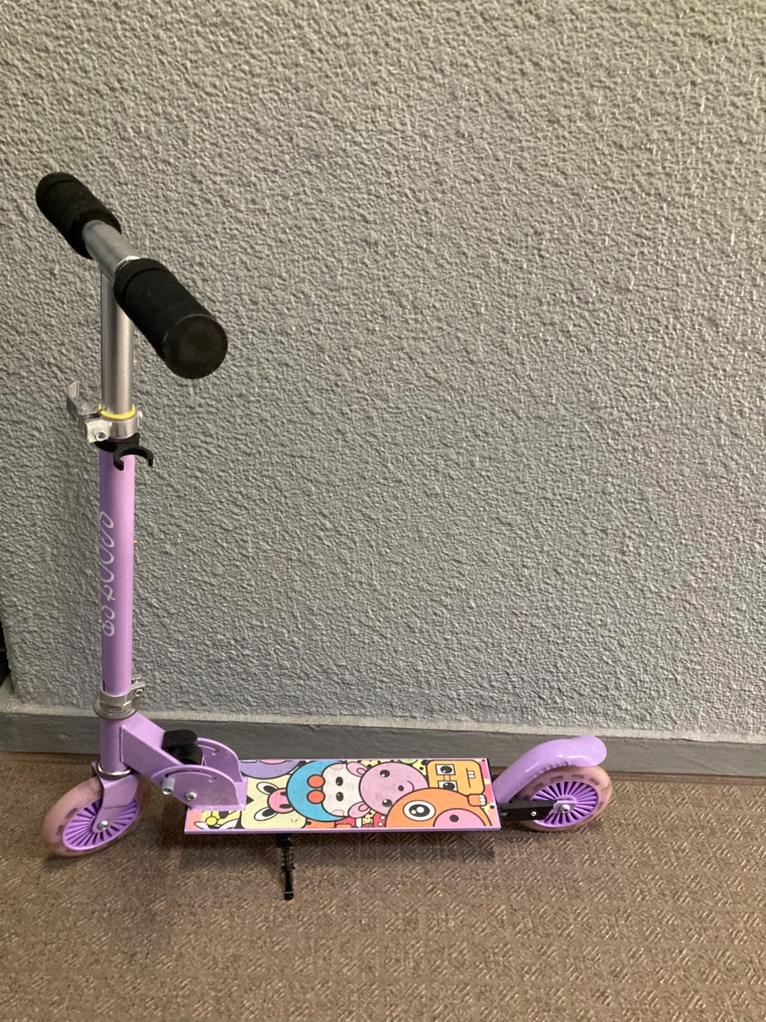 スクーター 子供用 パープル