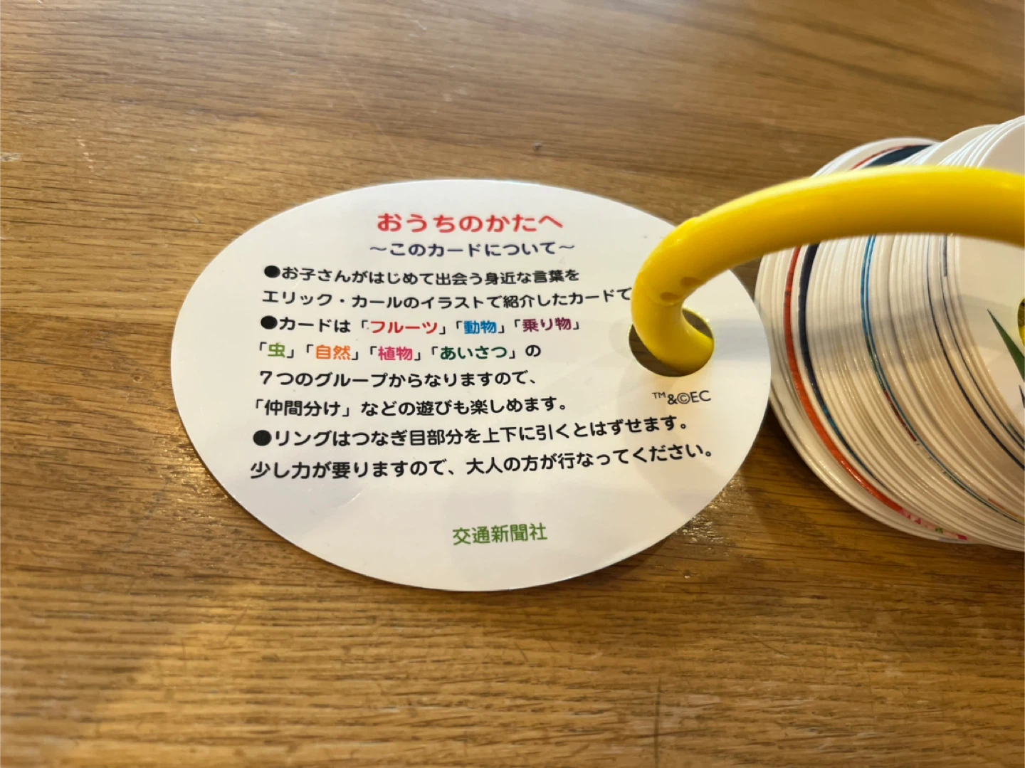 エリックカール はらぺこあおむし はじめてカードの写真5枚目