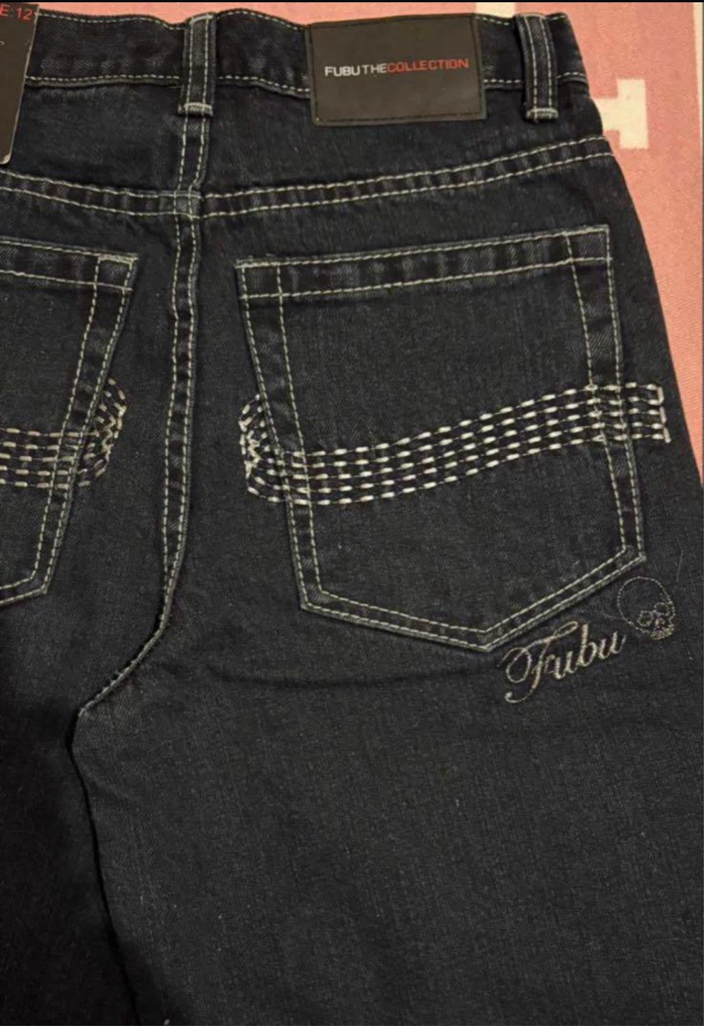 FUBU デニムパンツ ハーフパンツの写真4枚目