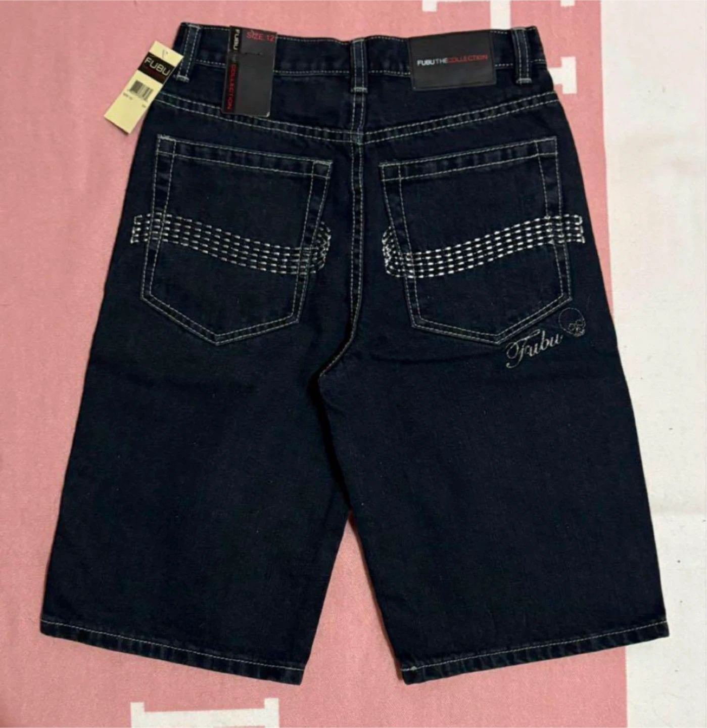 FUBU デニムパンツ ハーフパンツの写真2枚目