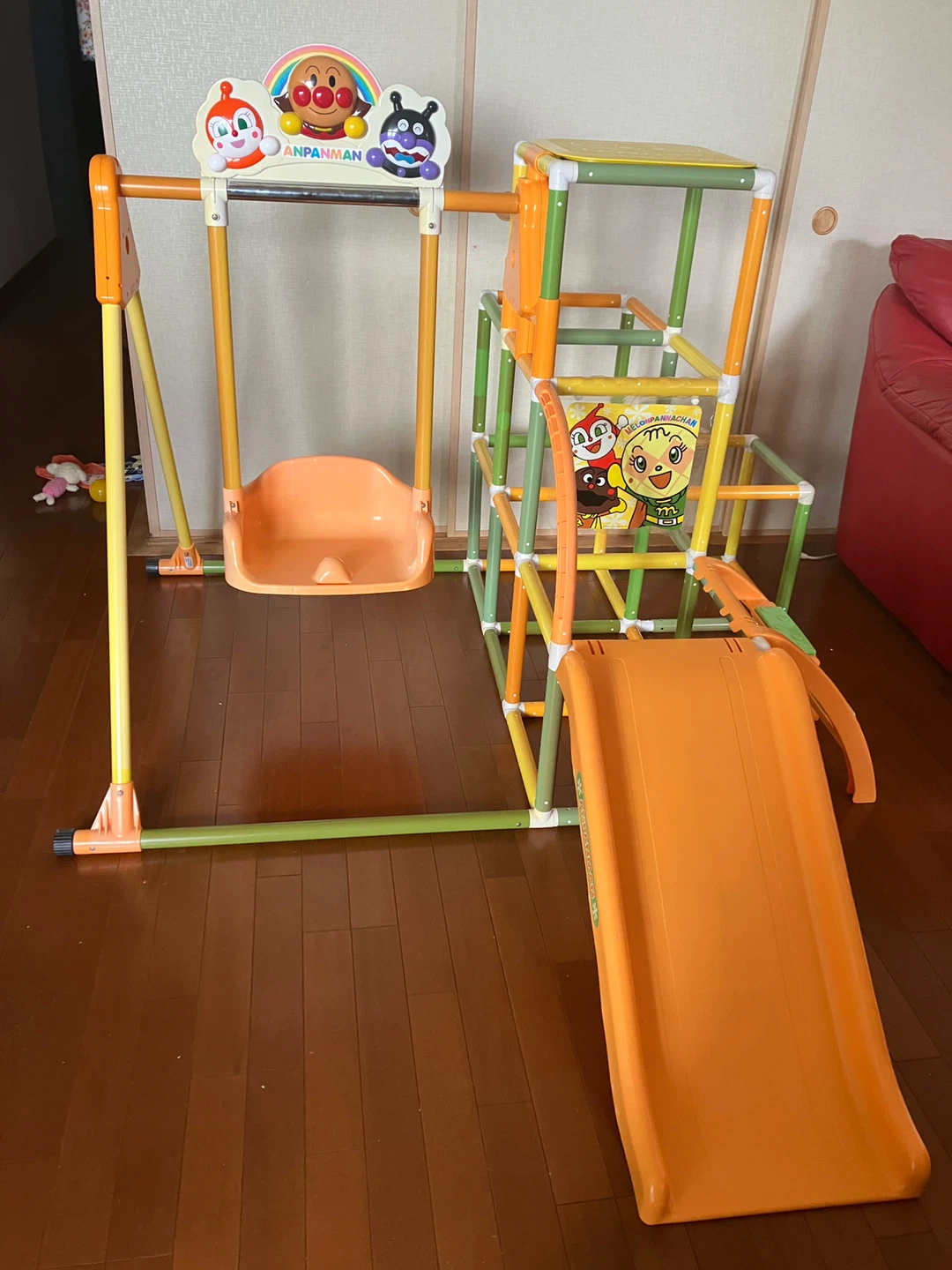 アンパンマン ジャングルジム 滑り台