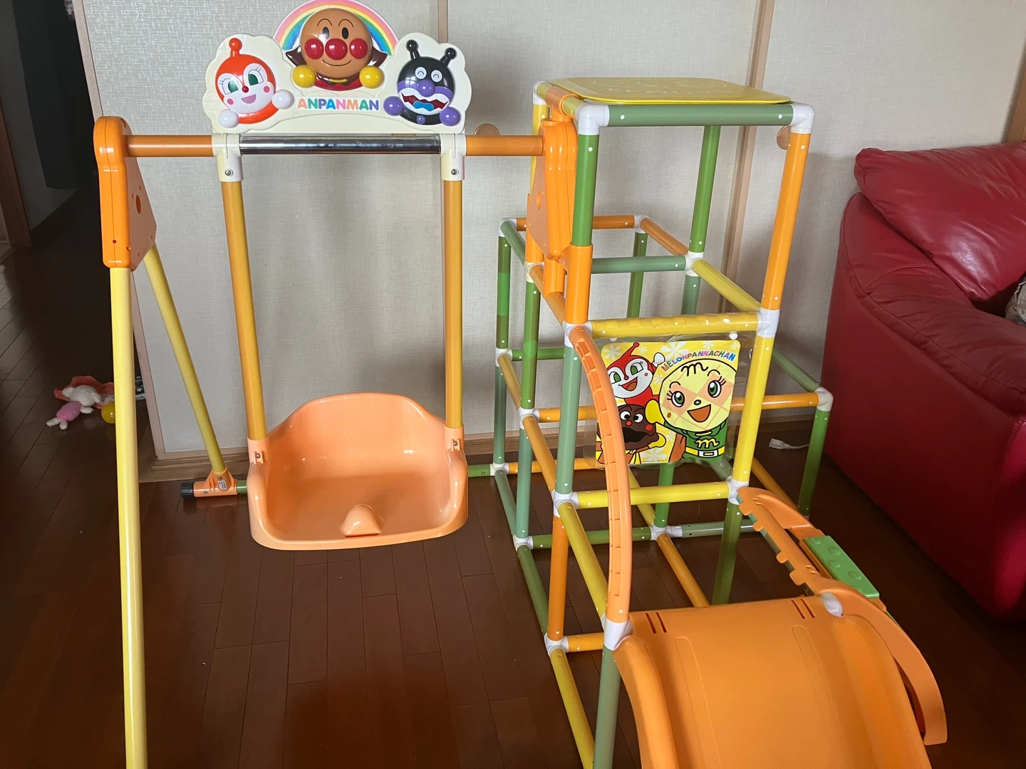 アンパンマン ジャングルジム 滑り台の写真2枚目