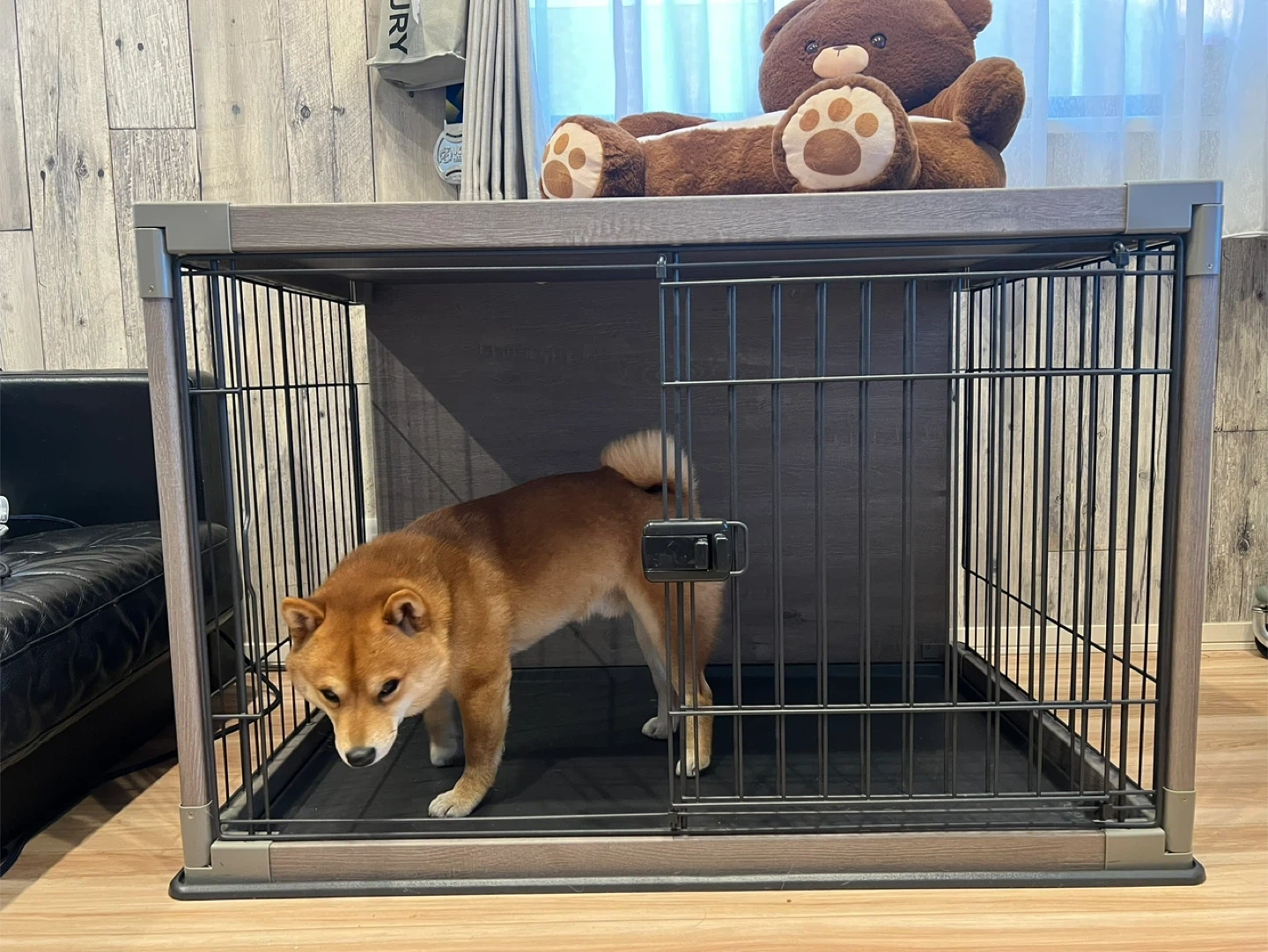 犬用サークル アッシュグレー 97.5cm