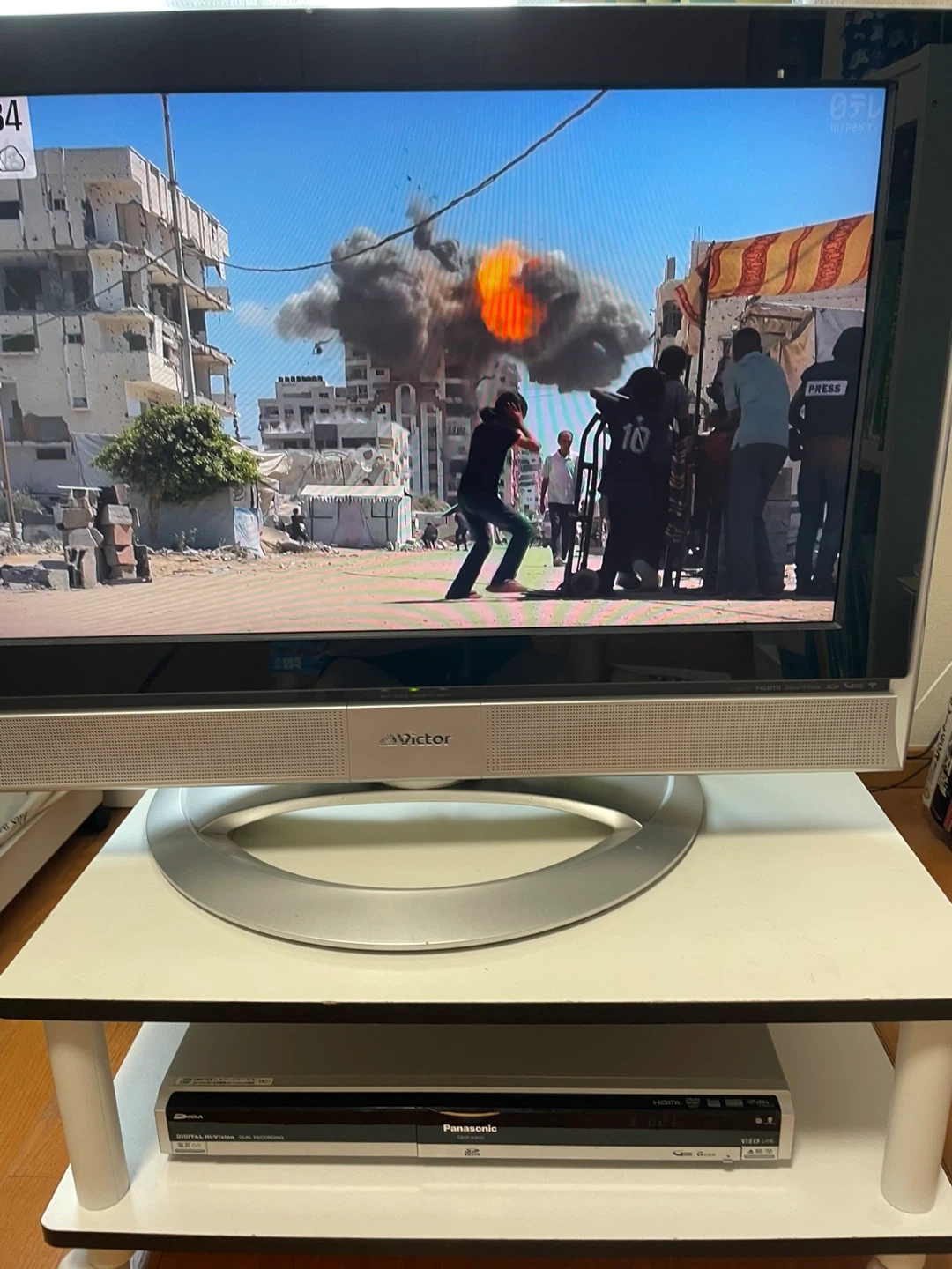 【譲ります】ビクター 液晶テレビ パナソニック DVDレコーダーセット