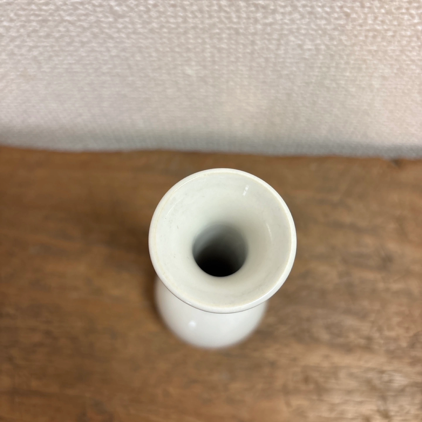 ヴィンテージ Tachikichi たち吉 一輪挿し 花瓶 白18.5㎝の写真4枚目