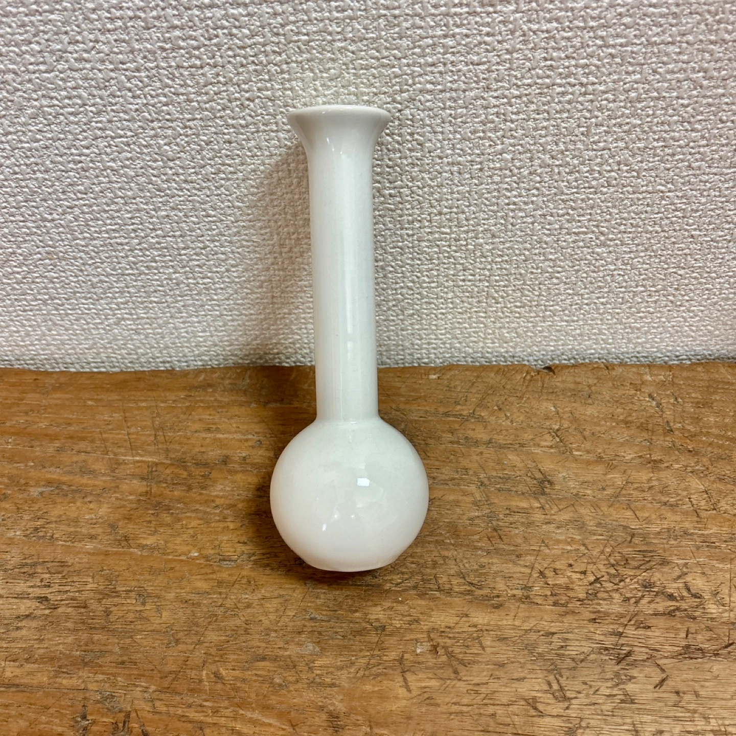 ヴィンテージ Tachikichi たち吉 一輪挿し 花瓶 白18.5㎝の写真5枚目