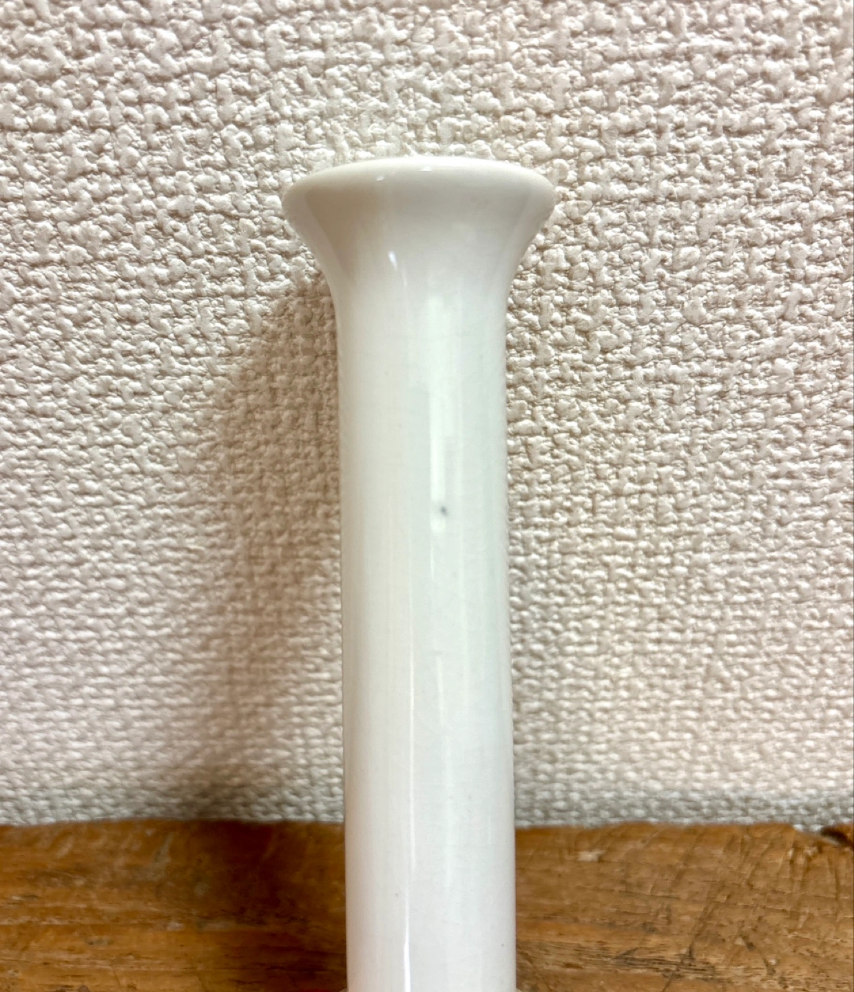 ヴィンテージ Tachikichi たち吉 一輪挿し 花瓶 白18.5㎝の写真2枚目
