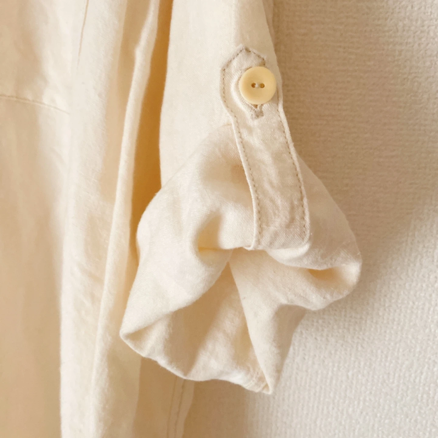 定価約2万円 ほぼ未使用 nest robe ネストローブ リネン 麻100% シャツの写真3枚目