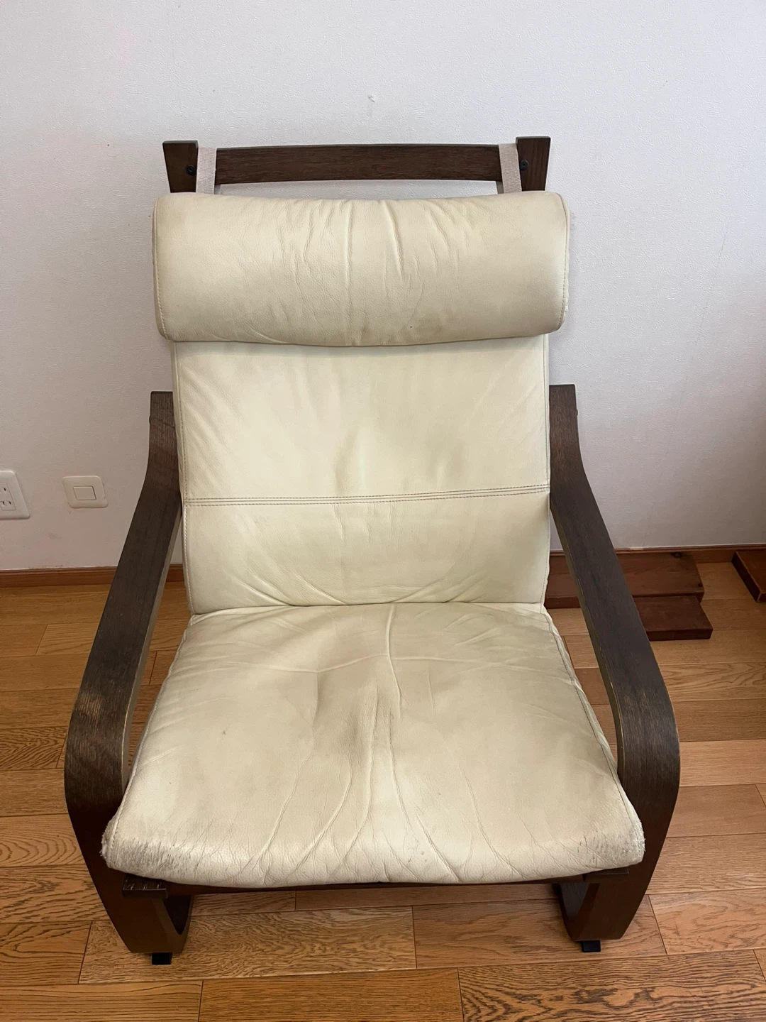 リクライニングチェア ベージュ