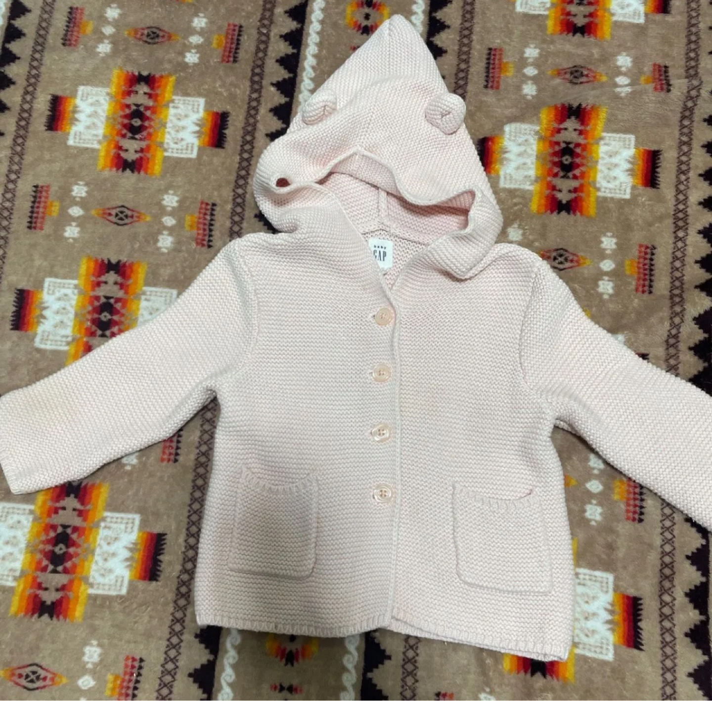Babygap クマ耳　カーディガン　80サイズ