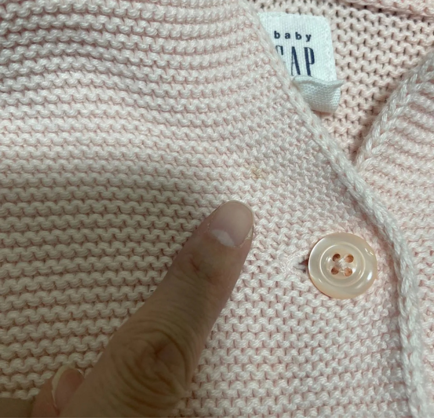 Babygap クマ耳　カーディガン　80サイズの写真3枚目