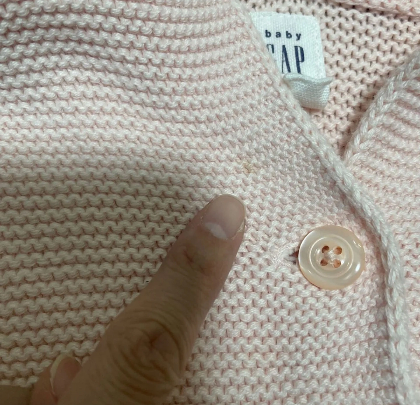 Babygap クマ耳 カーディガン 80サイズの写真3枚目