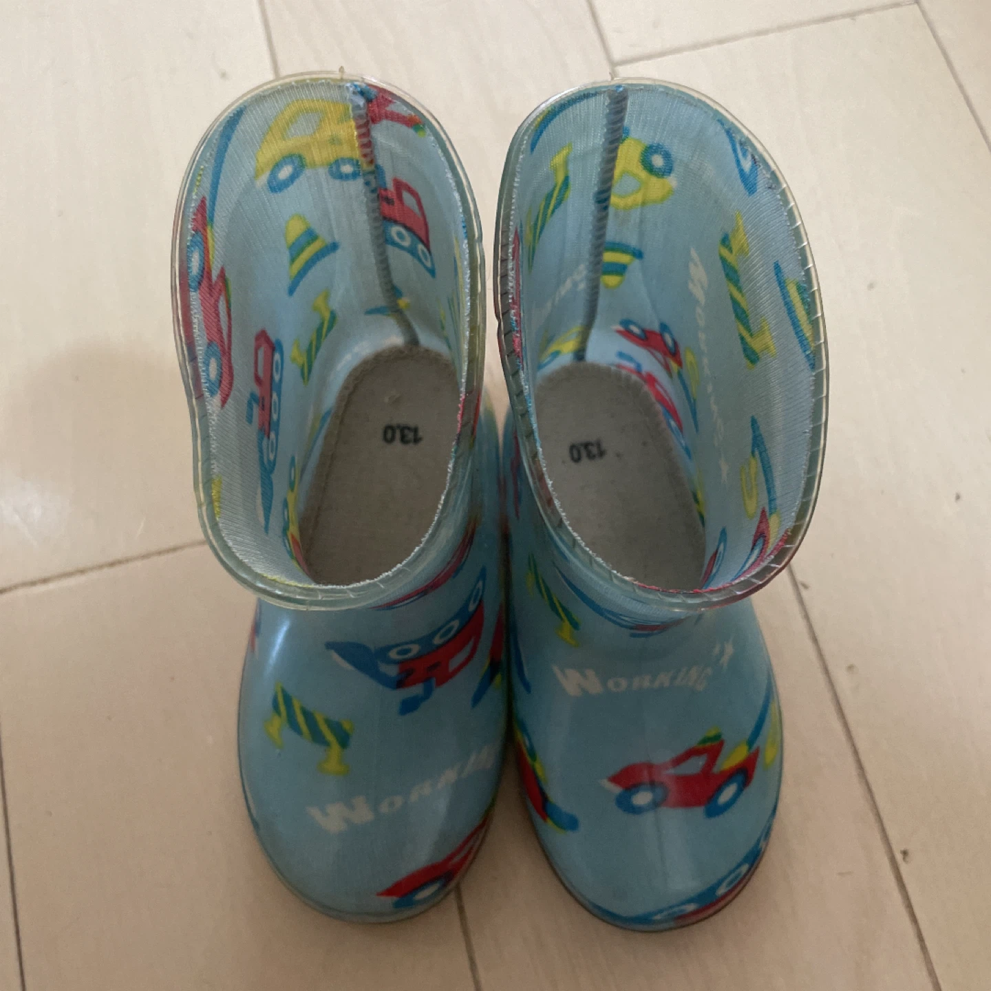 靴 長靴 スリッポン 13cm 14cmの写真6枚目