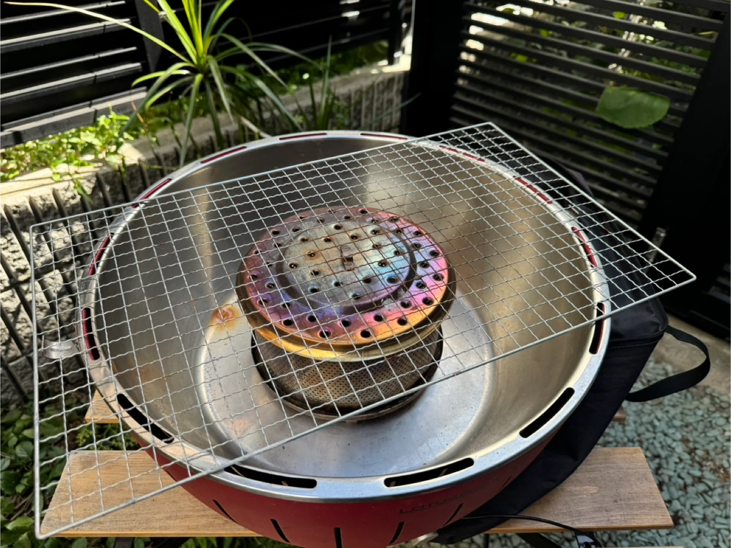 LOTUSGRILL|ロータスグリル 無煙炭火バーベキューグリル ロータスグリルXLの写真6枚目