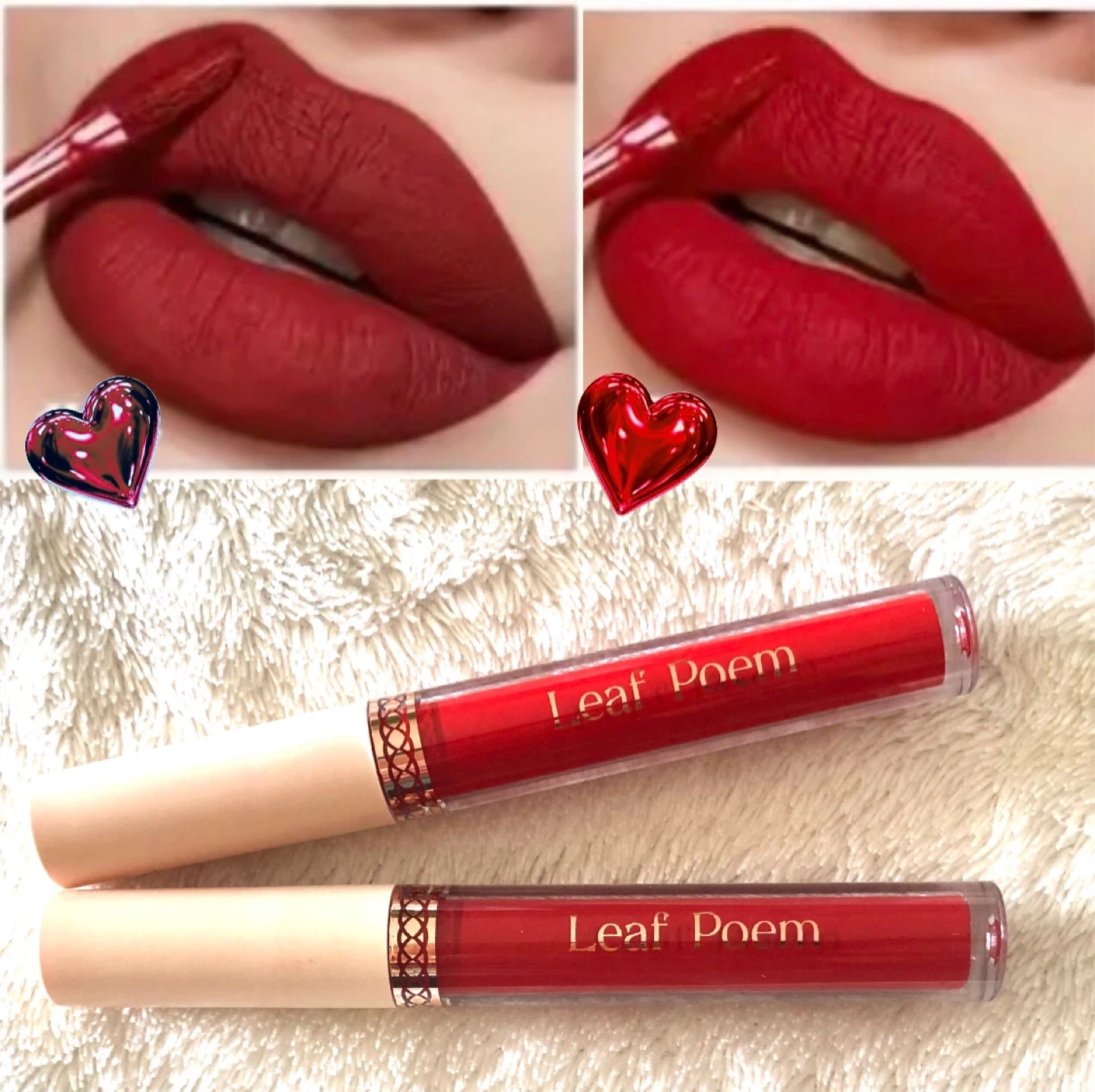 👄💄 【未使用品】リーフポエム リップグロス 2本セット
