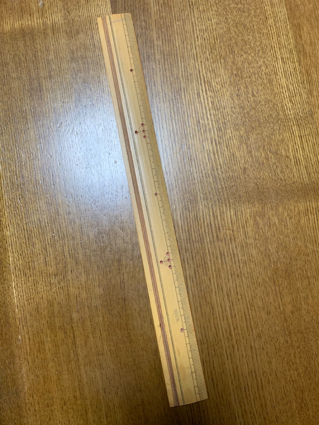 木製 定規 30cm