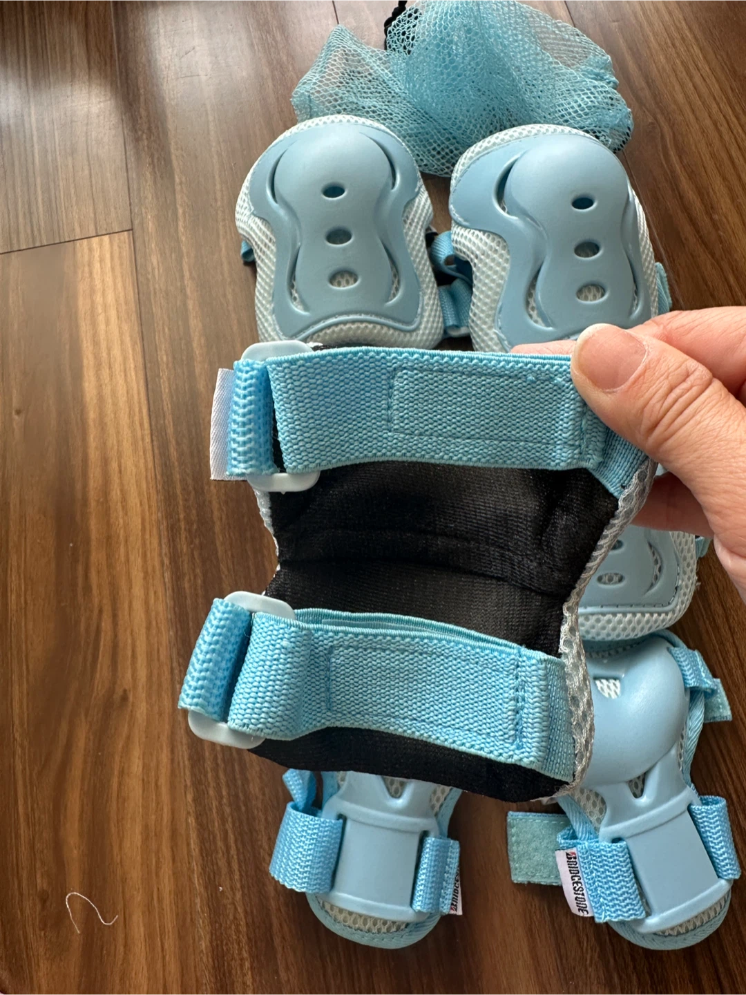 ブリヂストン プロテクターセット 水色の写真2枚目