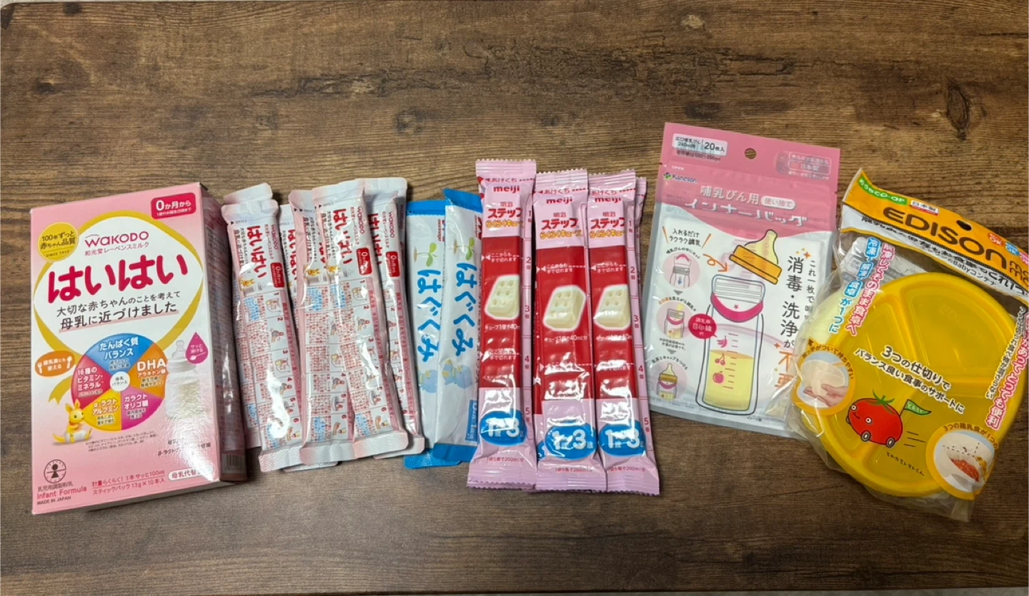 値下げ!!和光堂 はいはい 粉ミルク、明治 ステップ キューブ、その他