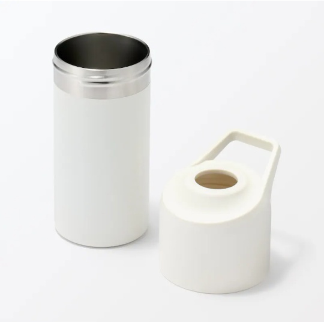 無印良品ペットボトル用保冷ホルダー 白 500-650ml用の写真2枚目