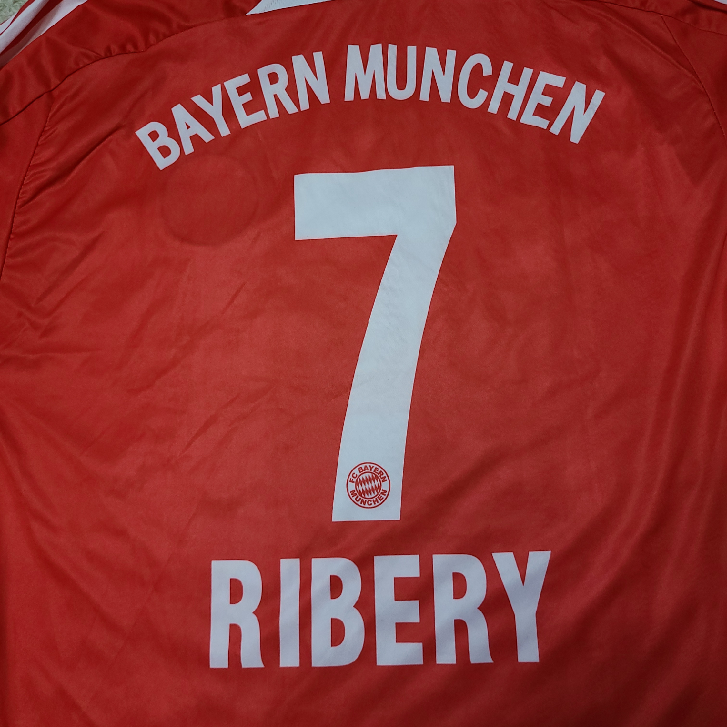 バイエルンミュンヘン リベリー 7番 ユニフォーム サッカーの写真7枚目