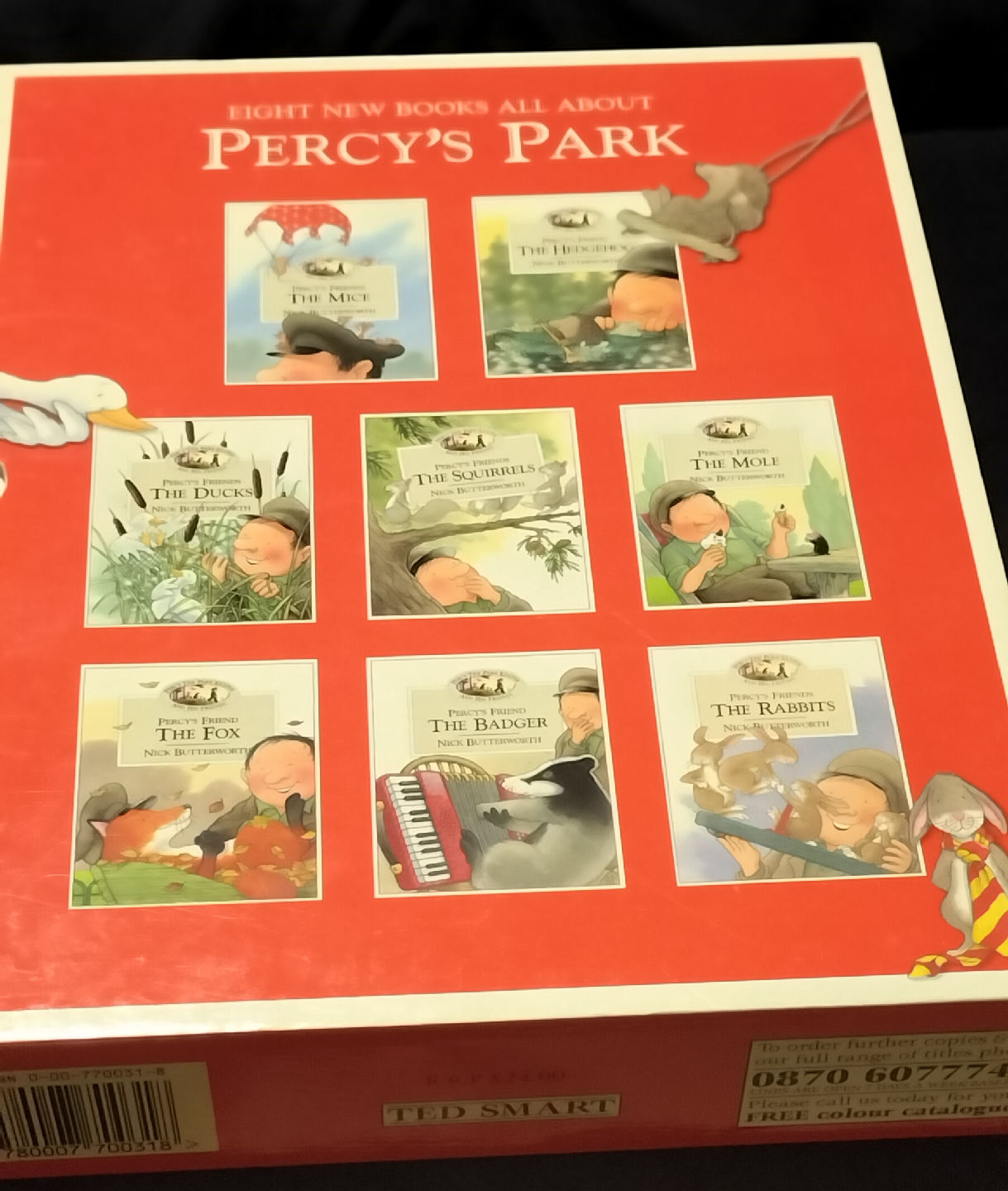 ニック・バターワース Percy's Park 絵本8冊セットの写真4枚目