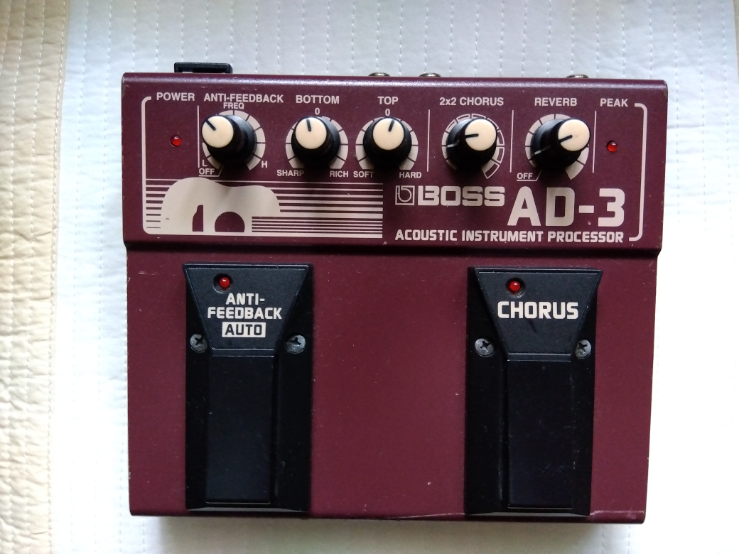 ボス AD-3 アコースティックプロセッサー