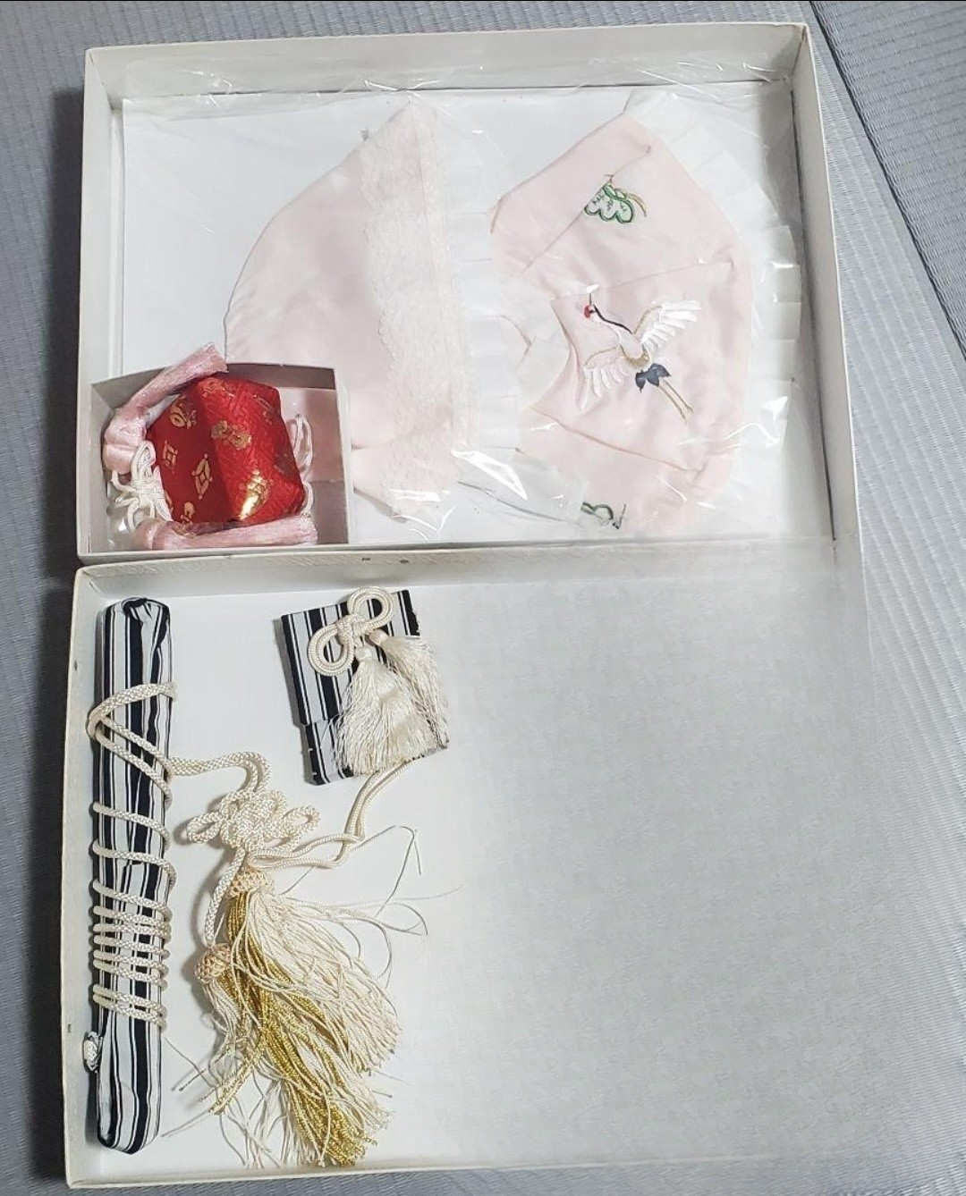 七五三 子供用 着物セット（被布＆小物）未使用の写真6枚目