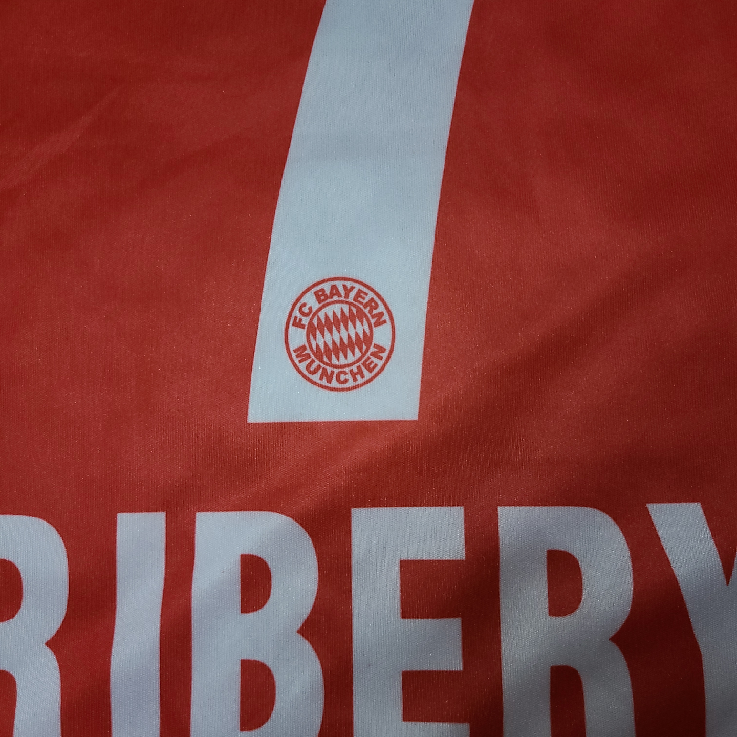 バイエルンミュンヘン リベリー 7番 ユニフォーム サッカーの写真8枚目