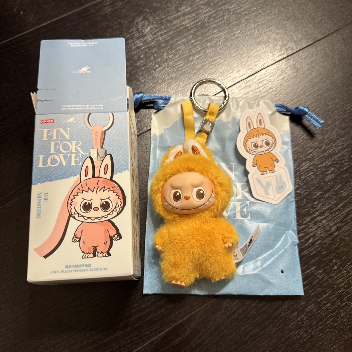 ラブブ LABUBU PIN FOR LOVE 【Y】ポップマート