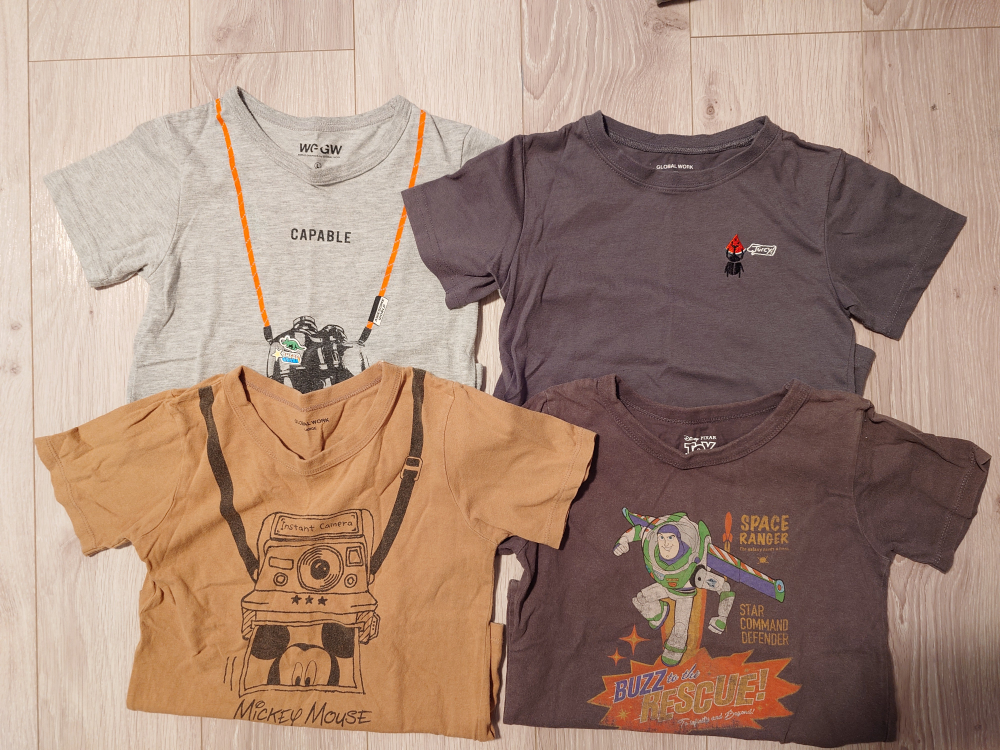 ブリーズ グローバルワーク Tシャツ 120 まとめ売りの写真3枚目