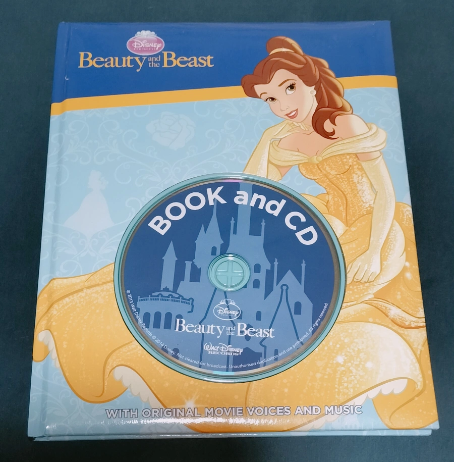 ディズニー 美女と野獣 Book and CD