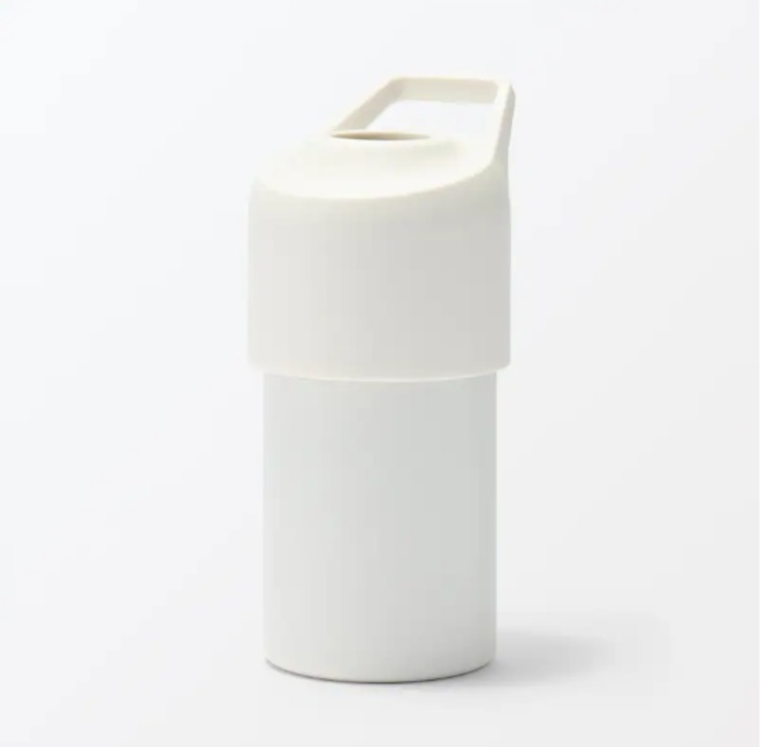 無印良品ペットボトル用保冷ホルダー 白 500-650ml用