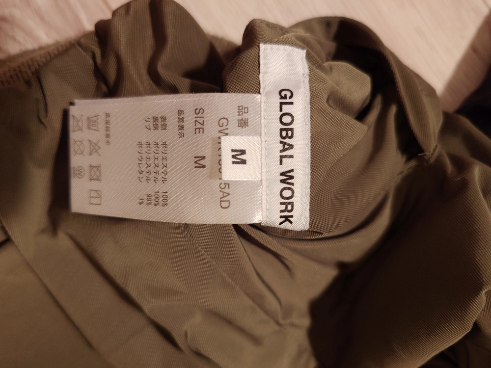 グローバルワーク ブルゾン Mサイズの写真4枚目