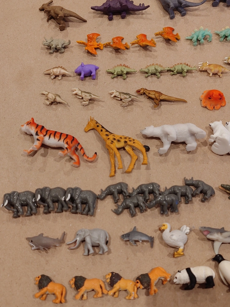 動物と恐竜のフィギュアまとめ売りの写真2枚目