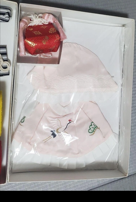 七五三 子供用 着物セット(被布&小物)未使用の写真3枚目