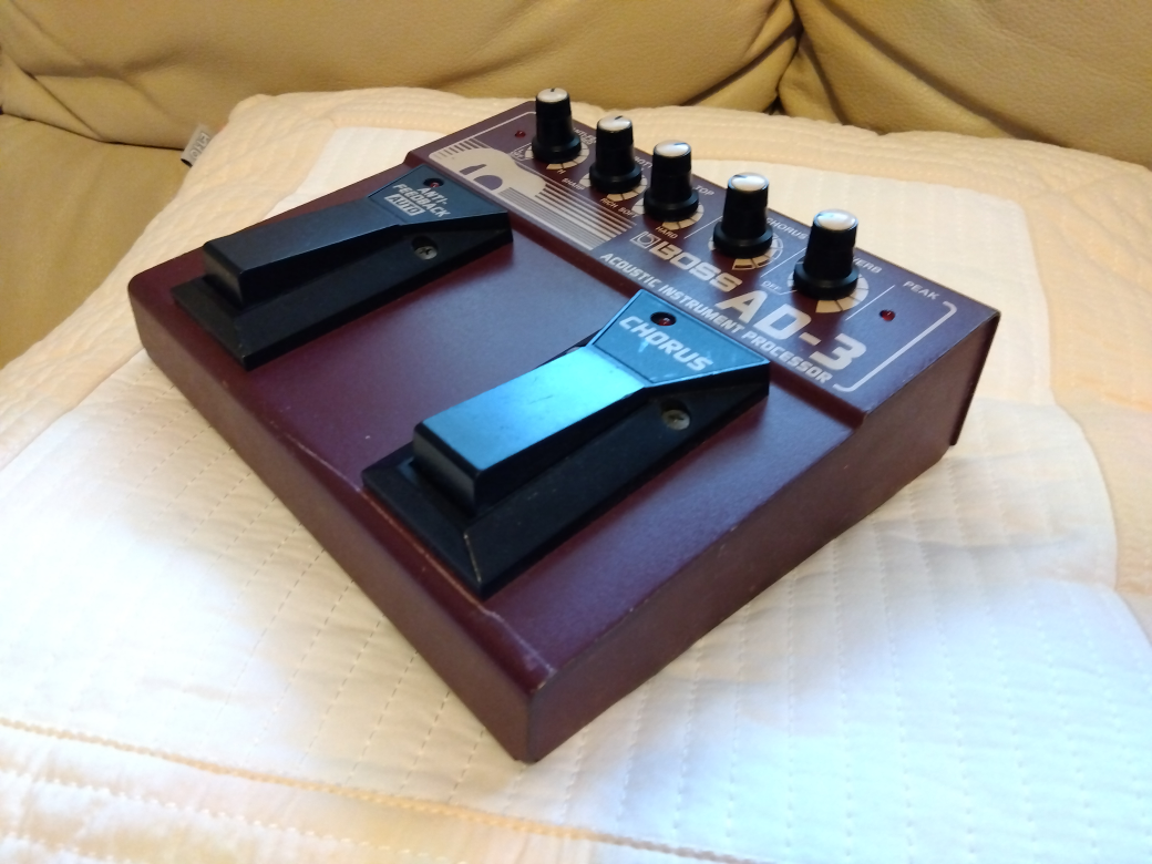 ボス AD-3 アコースティックプロセッサーの写真2枚目